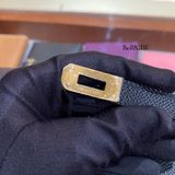  Kelly Wallet Epsom Noir Black GHW 