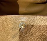  Mini Lindy 20 Clemence Leather Sesame GHW 