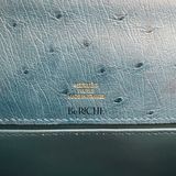  Kelly Pochette KP22 Ostrich Colvert GHW 