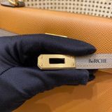  Kelly Hss K25 Epsom Bicolor Toffee/Gris Asphalt GHW 