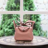  Mini Lindy 20 Swift Leather Rose Sakura PHW 