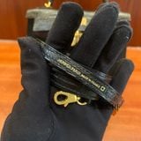 Kelly Mini K20 Crocodile Alligator Black Ghw 