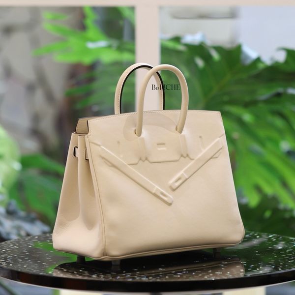  Birkin B25 Shadow Nata Swift PHW 