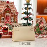  Kelly Pochette KP22 Swift Leather Nata PHW 