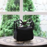  Mini Lindy 20 Swift Leather Noir Black PHW 
