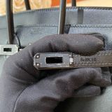  Birkin B25 Boxcalf Soblack 
