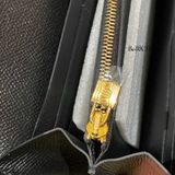  Kelly Wallet Epsom Noir Black GHW 