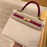  Kelly K25 Epsom Bicolor GHW 