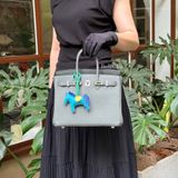  Birkin B25 Togo Vert Amande PHW 