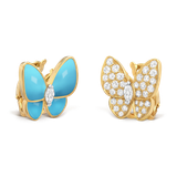  VCA Two Butterfly earring 