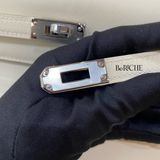  Kelly Pochette KP22 Swift Leather Nata PHW 