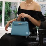 Kelly K25 Epsom Bleu Du Nord PHW 