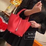  Picotin 18 Clemence Leather Rose Extreme PHW 