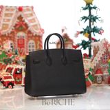  Birkin B25 Sellier Epsom Black GHW 