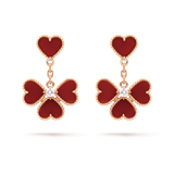  VCA Sweet Alhambra effeuillage earrings 