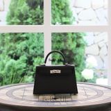  Kelly Mini K20 Epsom Black PHW 