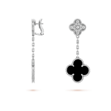  VCA Magic Alhambra earrings, 2 motifs 