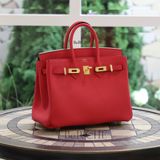  Birkin B25 Togo Rose Extreme GHW 