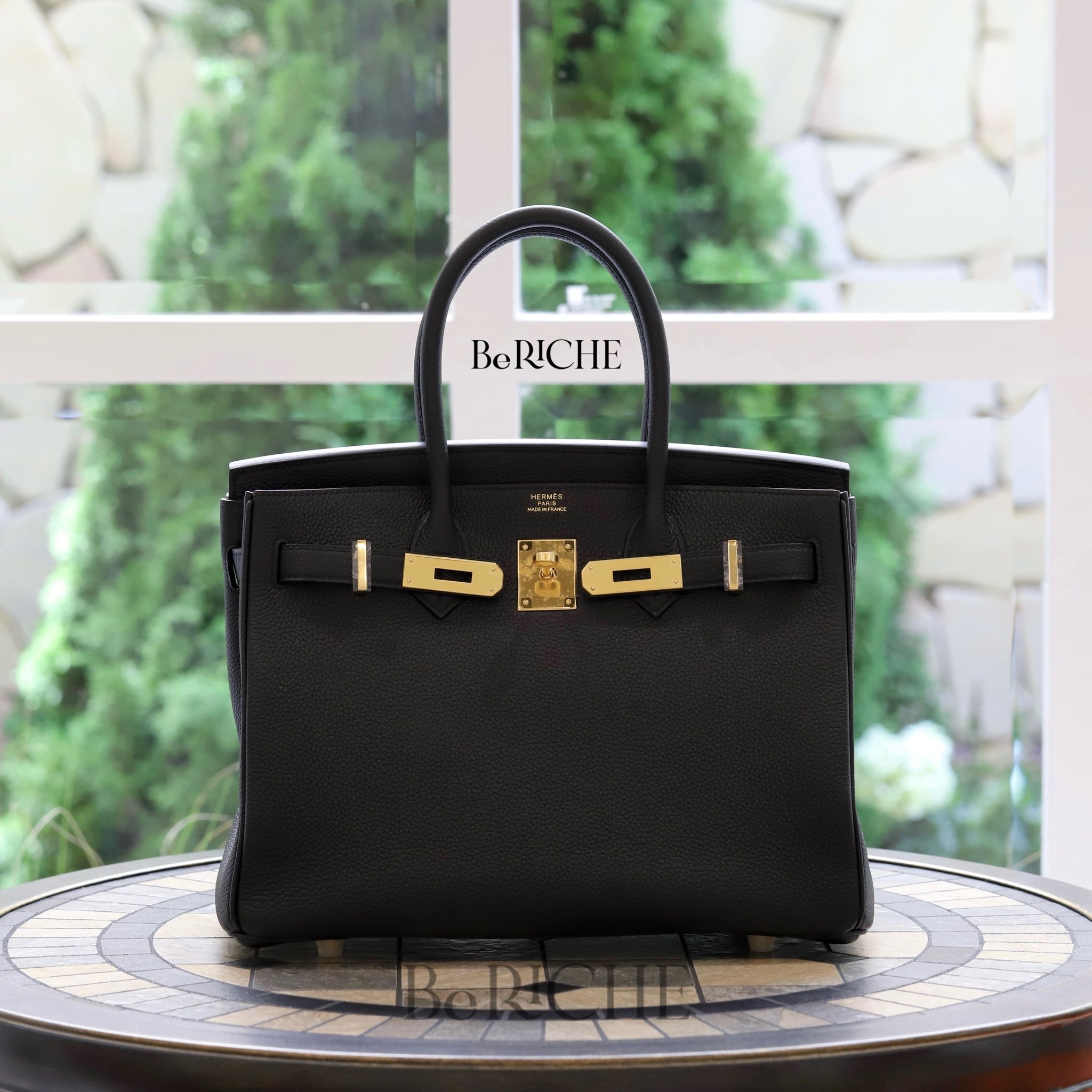 hermes birkin 30 black togo