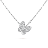  VCA Two Butterfly pendant 