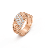  VCA Perlée couleurs ring, 5 rows 