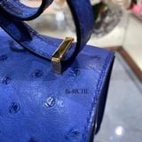  Constance 18 Ostrich Bleu Saphire GHW 