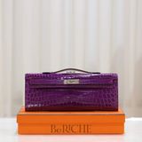  Kelly Cut Crocodile Ultraviolet PHW 