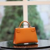  Kelly Mini K20 Epsom Orange PHW 