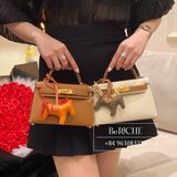  Kelly Mini K20 Epsom Bicolor (Craie/Gold) 