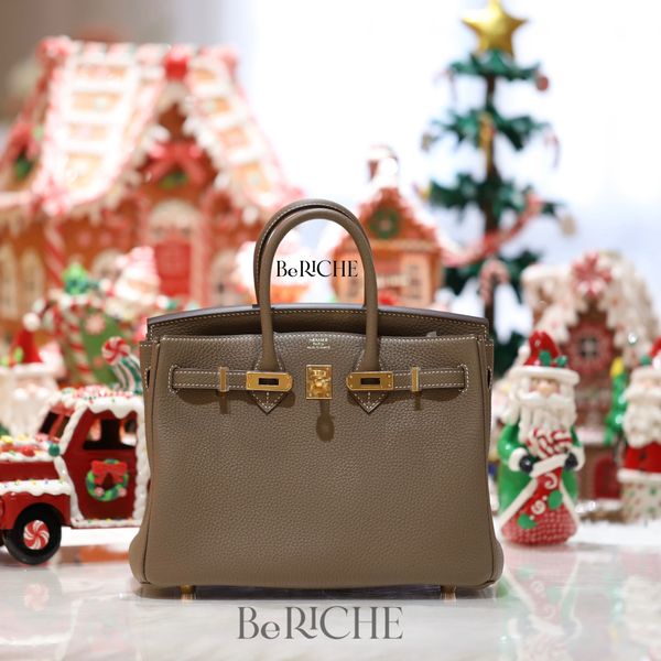  Birkin B25 Togo Etoupe 