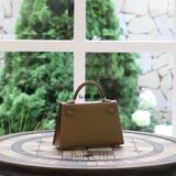  Kelly Mini K20 Epsom Etoupe GHW 