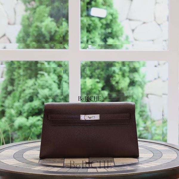  Kelly Elan Chèvre Burgundy PHW 