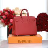  Birkin B25 Togo Rouge Vif 