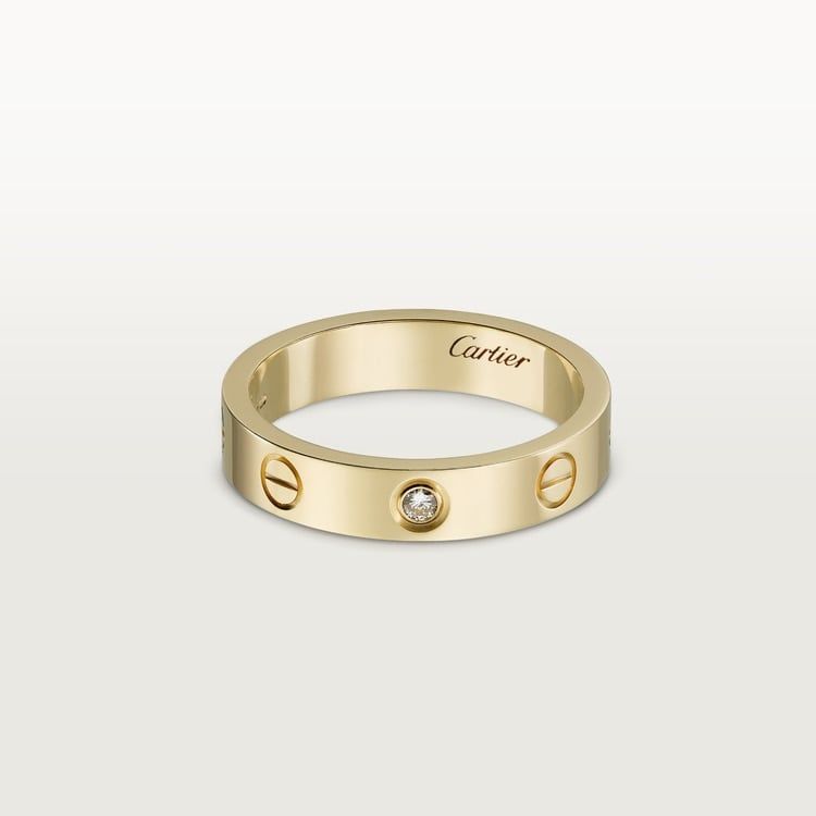  Cartier love ring, 1 diamonds 
