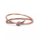  Tiffany Knot Double  Row Bracelet 