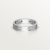 Cartier love ring, 8 diamonds 