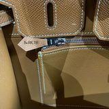  Birkin B25 Sellier Gold PHW 