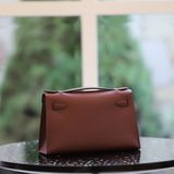  Kelly Pochette KP22 Swift Leather Rouge H GHW 