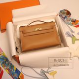  Kelly Pochette KP22 Swift Leather Gold 