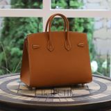  Birkin B25 Sellier Epsom Gold GHW 