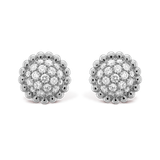  VCA Perlée diamonds earrings 