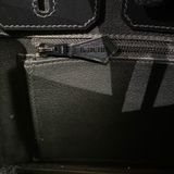  Birkin B25 Boxcalf Soblack 