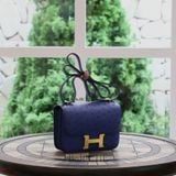  Constance 18 Ostrich Bleu Saphire GHW 