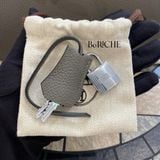  Birkin B25 Togo Gris Meyer PHW 