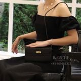  Kelly Wallet To Go Epsom Black GHW 