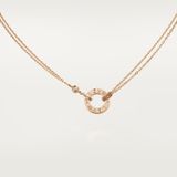  Cartier love Necklace, 2 diamond 