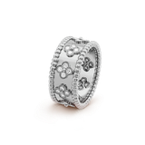  VCA Perlée clover ring, medium model 
