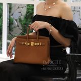  Birkin B25 Togo Gold GHW 