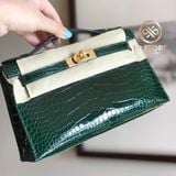  Kelly Pochette KP22 Crocodile GHW 