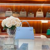 Kelly Mini Epsom Bleu Brume PHW 
